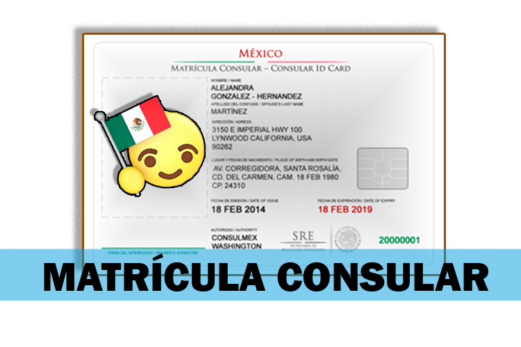 La matrícula consular sirve como identificación la momento de realizar diversos trámites
