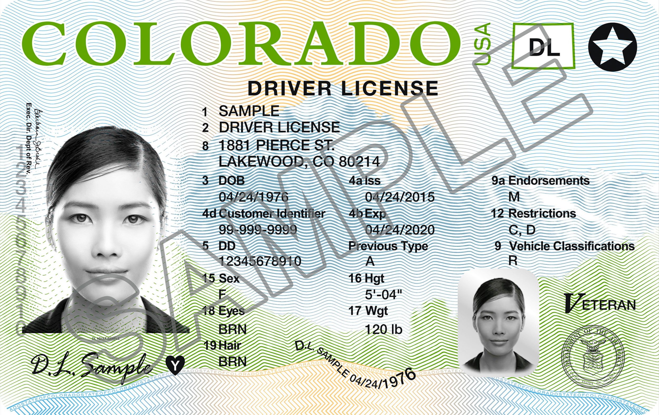 licencia de conducir colorado