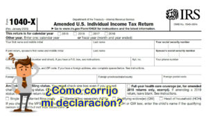 ¿Cómo corregir mi declaración de impuestos? El IRS te responde