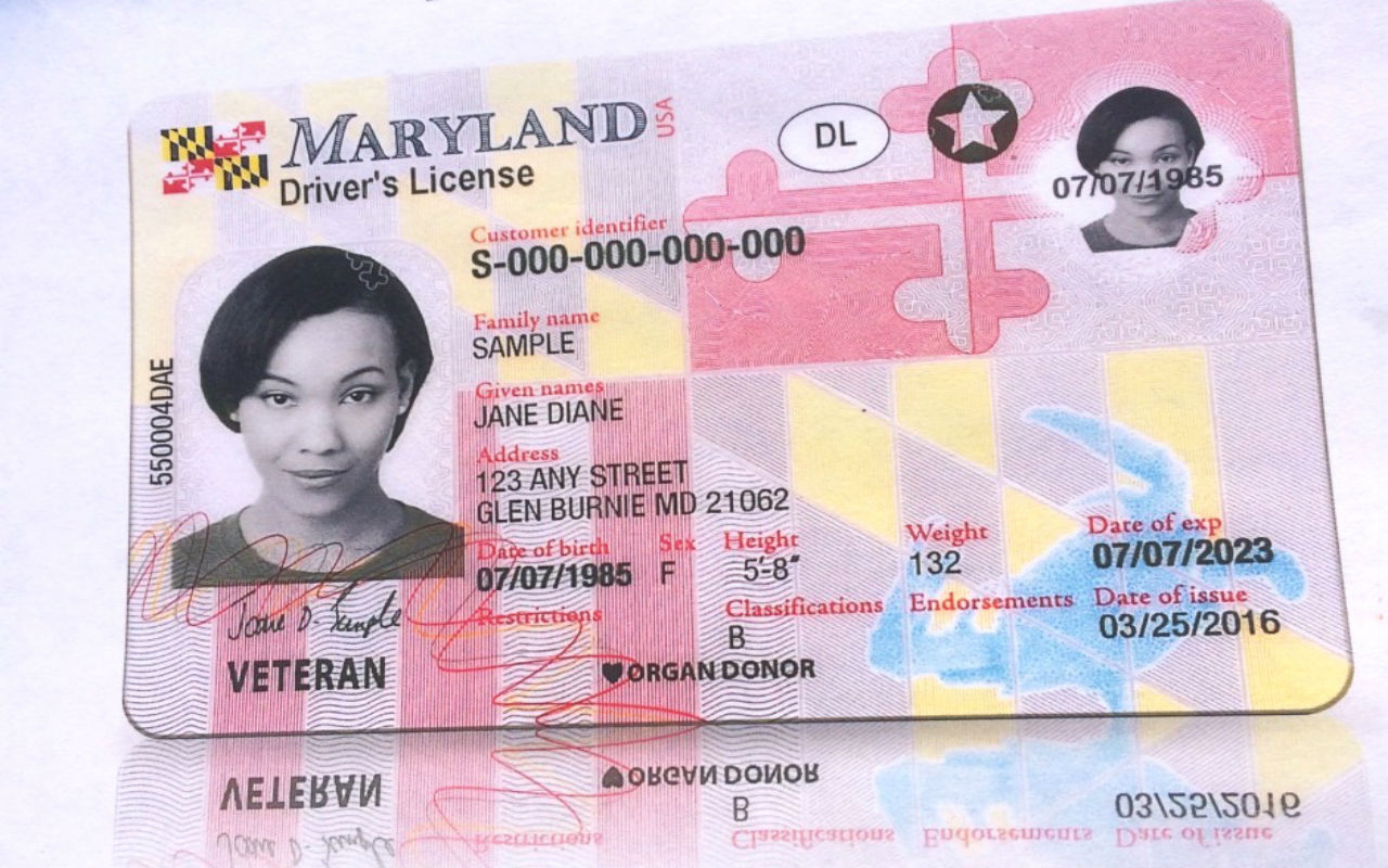 Cómo tramitar una licencia de conducir en Maryland