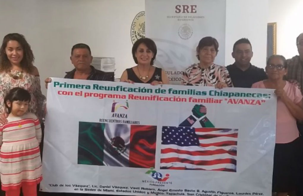 Chiapas| Programa de reunificación familiar "Avanza"